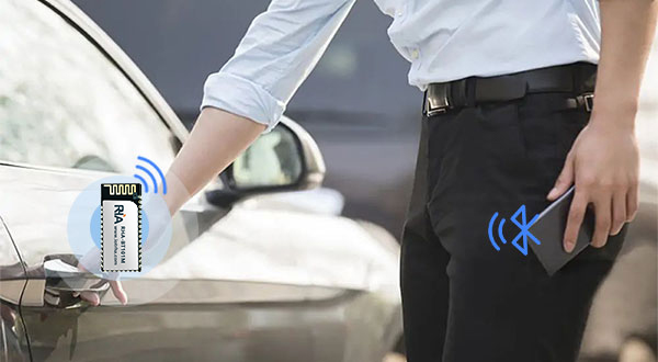 automatic unlocking with phone proximity